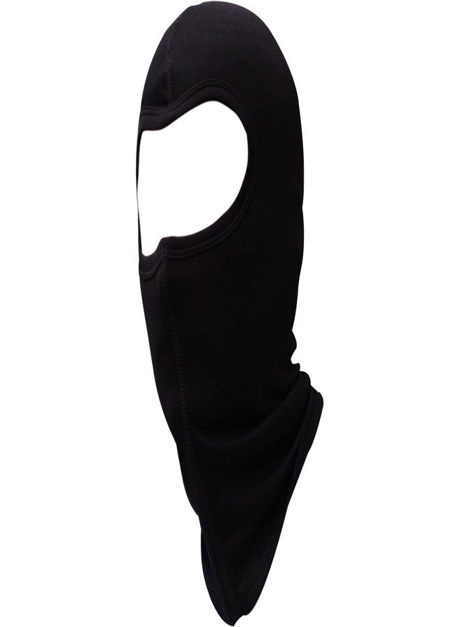 GEARS Black Cotton Balaclava | All-Season Protection for Outdoor Activities, Powersports, Workwear & More | Comfortable Fit Under Helmets | 100% Organic Cotton | 1-Pack
